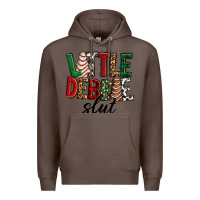 Coffee Little debbie slut Christmas Premium Hoodie - RanaPortraitStore