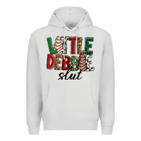Dove Grey Little debbie slut Christmas Premium Hoodie - RanaPortraitStore