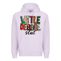Lilac Little debbie slut Christmas Premium Hoodie - RanaPortraitStore