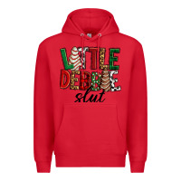 Red Little debbie slut Christmas Premium Hoodie - RanaPortraitStore