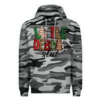 Slate Camo Little debbie slut Christmas Premium Hoodie - RanaPortraitStore
