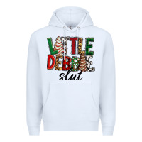 White Little debbie slut Christmas Premium Hoodie - RanaPortraitStore