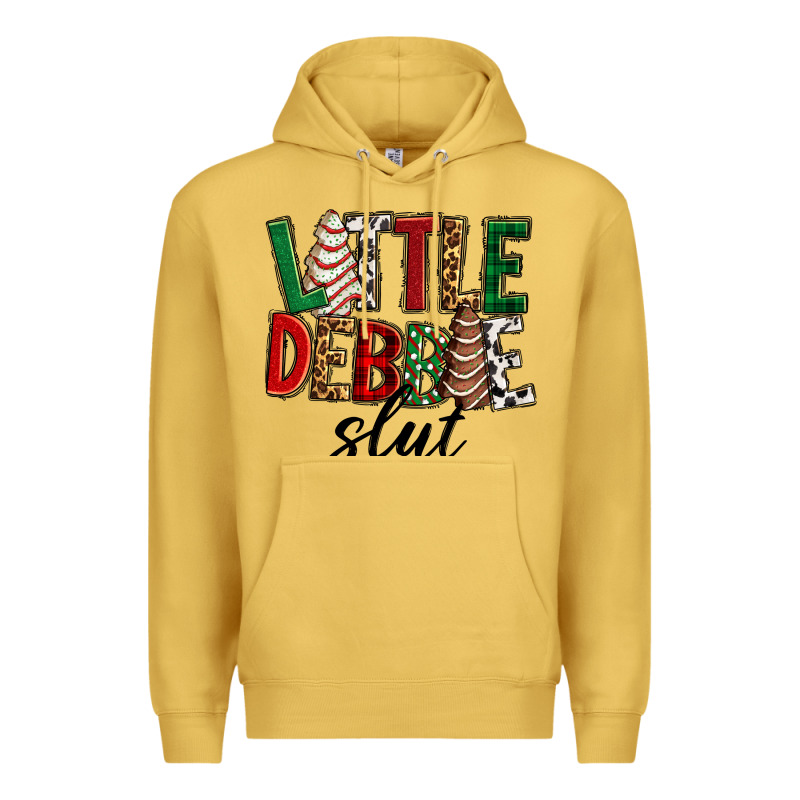 Little Debbie Slut Christmas Premium Hoodie by RanaPortraitStore | Teevron