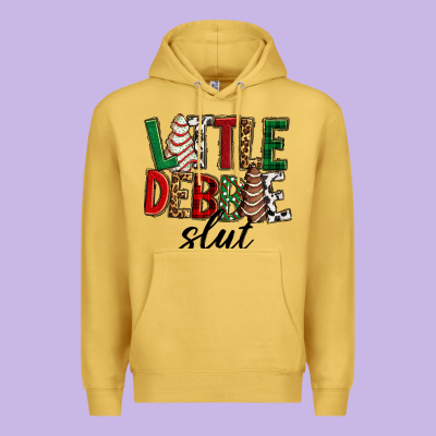 Premium Hoodie Little debbie slut Christmas
