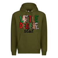 Army Green Little debbie slut Christmas Premium Hoodie - RanaPortraitStore