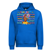 Cobalt you are beautiful victorious enough strong Urban Hoodie - MaliasSmallBusiness