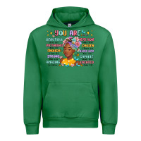 Emerald you are beautiful victorious enough strong Urban Hoodie - MaliasSmallBusiness