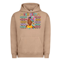 Pigment Burro you are beautiful victorious enough strong Urban Hoodie - MaliasSmallBusiness