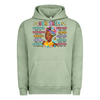 Pigment Oil Green you are beautiful victorious enough strong Urban Hoodie - MaliasSmallBusiness