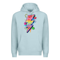 Blue Mist lightning bolt autism Premium Hoodie - Zillion Design Studio