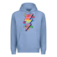 Colony Blue lightning bolt autism Premium Hoodie - Zillion Design Studio