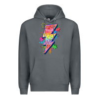 Rock lightning bolt autism Premium Hoodie - Zillion Design Studio