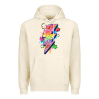 Tofu lightning bolt autism Premium Hoodie - Zillion Design Studio