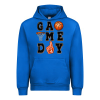 Cobalt basketball game day Urban Hoodie - MaliasSmallBusiness