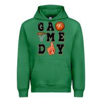 Emerald basketball game day Urban Hoodie - MaliasSmallBusiness