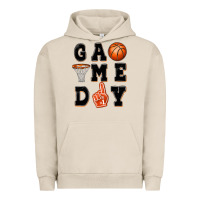 Pigment French Oak basketball game day Urban Hoodie - MaliasSmallBusiness