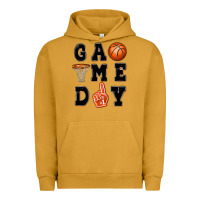 Pigment Peanut Butter basketball game day Urban Hoodie - MaliasSmallBusiness