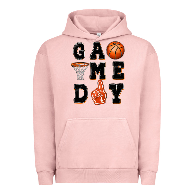 Basketball Game Day Urban Hoodie by MaliasSmallBusiness | Teevron