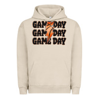 Pigment French Oak game day game day game day basketball Urban Hoodie - MaliasSmallBusiness