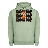 Pigment Oil Green game day game day game day basketball Urban Hoodie - MaliasSmallBusiness