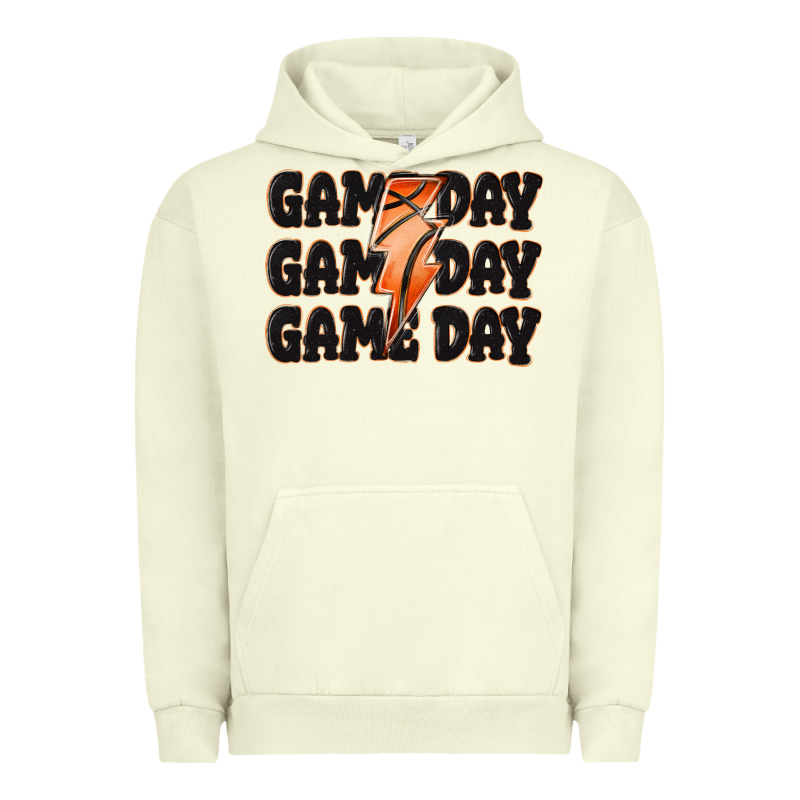 Game Day Game Day Game Day Basketball Urban Hoodie by MaliasSmallBusiness | Teevron