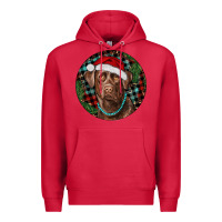 Cardinal Labrador Retriever Christmas Premium Hoodie - RanaPortraitStore