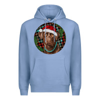 Colony Blue Labrador Retriever Christmas Premium Hoodie - RanaPortraitStore