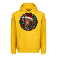 Lemon Labrador Retriever Christmas Premium Hoodie - RanaPortraitStore
