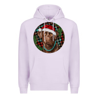 Lilac Labrador Retriever Christmas Premium Hoodie - RanaPortraitStore