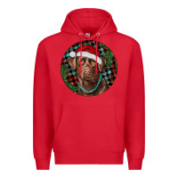Red Labrador Retriever Christmas Premium Hoodie - RanaPortraitStore