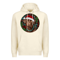 Sandshell Labrador Retriever Christmas Premium Hoodie - RanaPortraitStore