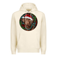 Tofu Labrador Retriever Christmas Premium Hoodie - RanaPortraitStore