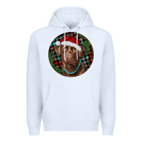 White Labrador Retriever Christmas Premium Hoodie - RanaPortraitStore