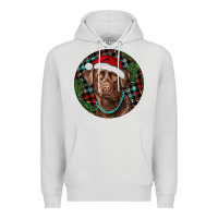 Dove Grey Labrador Retriever Christmas Premium Hoodie - RanaPortraitStore
