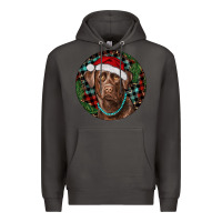 Smoke Labrador Retriever Christmas Premium Hoodie - RanaPortraitStore