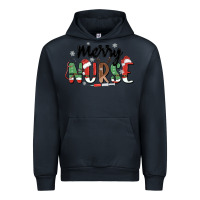 Navy merry nurse Urban Hoodie - MaliasSmallBusiness