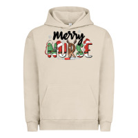 Pigment French Oak merry nurse Urban Hoodie - MaliasSmallBusiness