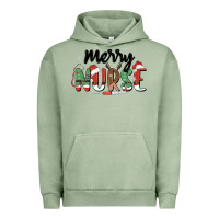 Pigment Oil Green merry nurse Urban Hoodie - MaliasSmallBusiness