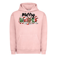 Pigment Salmon merry nurse Urban Hoodie - MaliasSmallBusiness