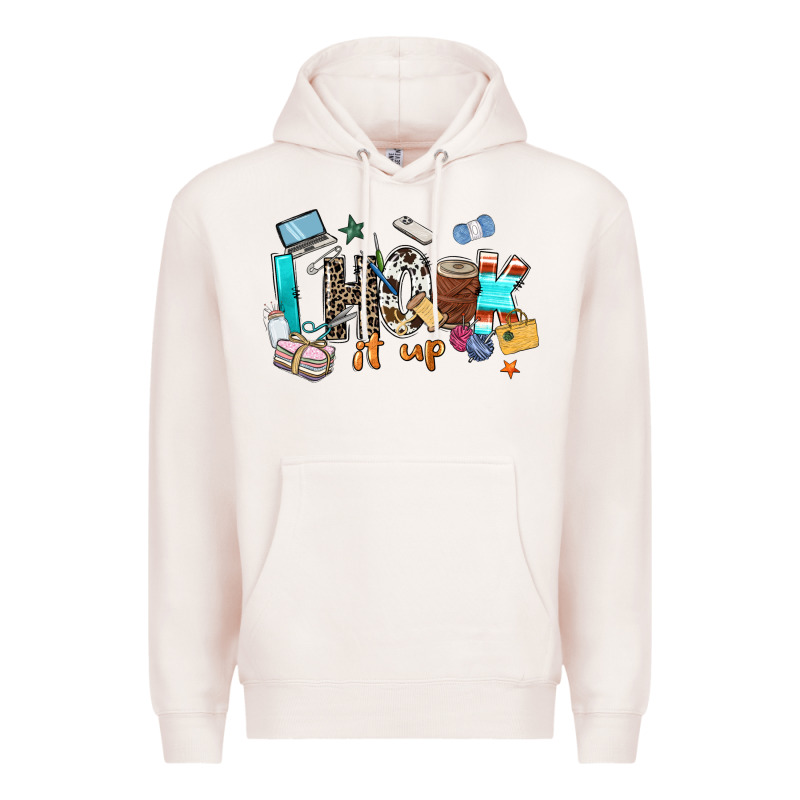 I Hook It Up Sewing Premium Hoodie by Zillion Design Studio | Teevron