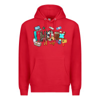 Red i hook it up sewing Premium Hoodie - Zillion Design Studio