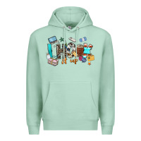 Seafoam i hook it up sewing Premium Hoodie - Zillion Design Studio
