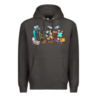 Smoke i hook it up sewing Premium Hoodie - Zillion Design Studio