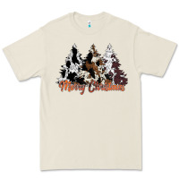 Bone merry christmas cowhide trees Premium Tee - CowhideDigitalArt