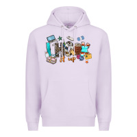 Lilac i hook it up sewing Premium Hoodie - Zillion Design Studio