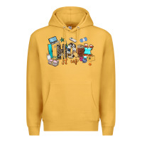 Mustard i hook it up sewing Premium Hoodie - Zillion Design Studio
