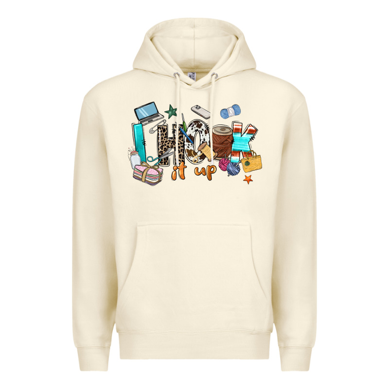 I Hook It Up Sewing Premium Hoodie by Zillion Design Studio | Teevron