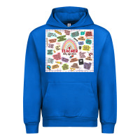 Cobalt teacher daily affirmations Urban Hoodie - MaliasSmallBusiness