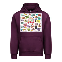 Mauve Wine teacher daily affirmations Urban Hoodie - MaliasSmallBusiness
