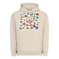 Pigment French Oak teacher daily affirmations Urban Hoodie - MaliasSmallBusiness